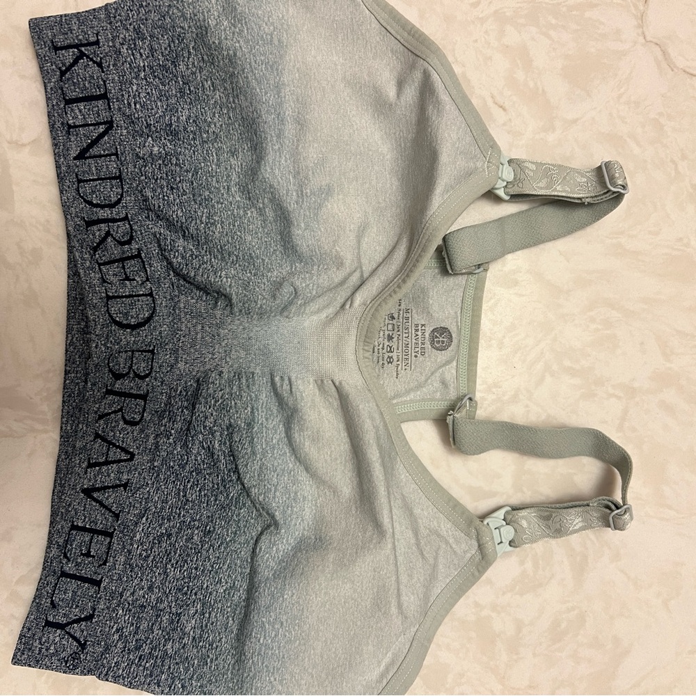 Lot of EUC kindred bravely nursing  bras (2)